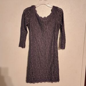 Diane Von Furstenberg Zarita Lace Dress Size 6